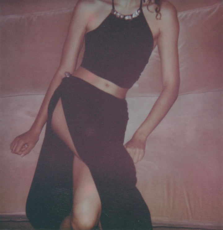 Orchid Top in Black