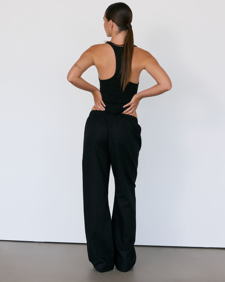 Haze Racerback Top Black