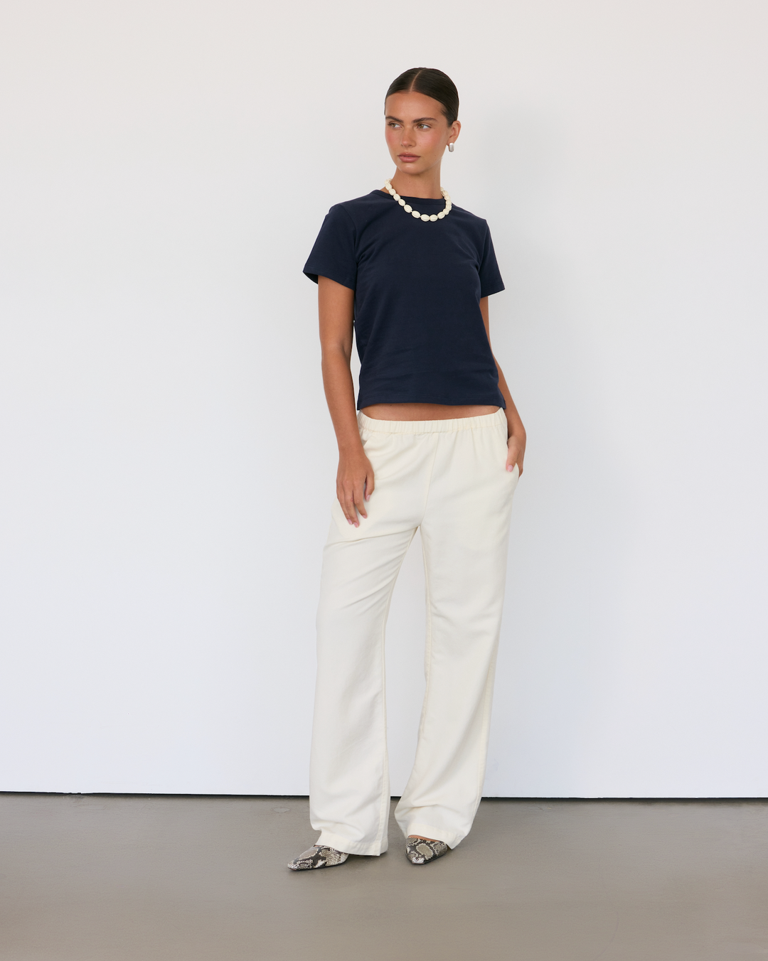 Reese Tee Navy Blue