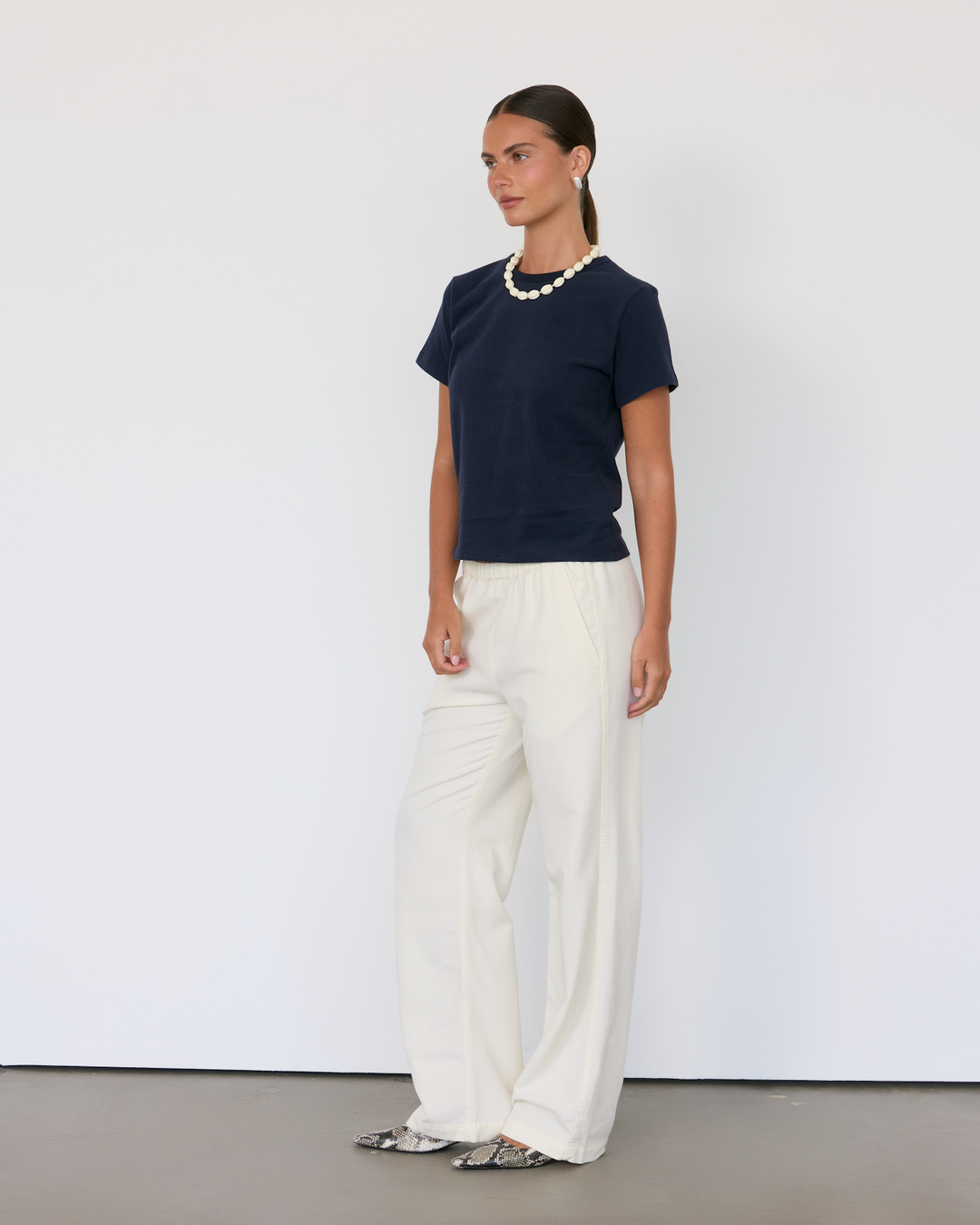 Reese Tee Navy Blue