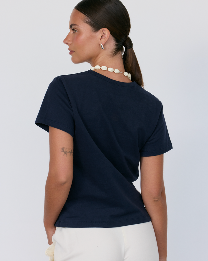 Reese Tee Navy Blue