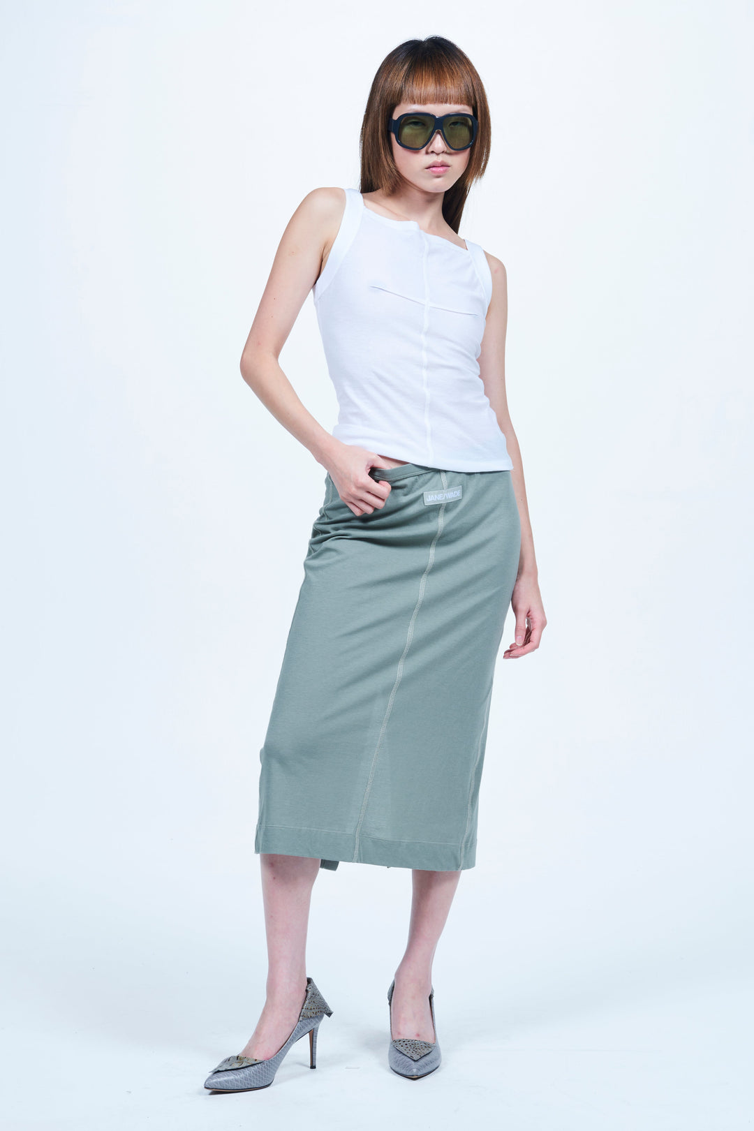 Knit Pencil Skirt