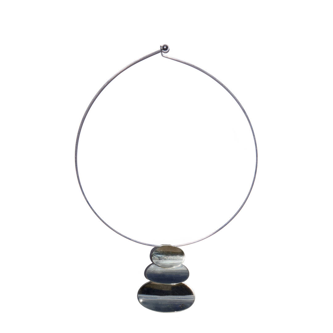 Silver Scale Pendant