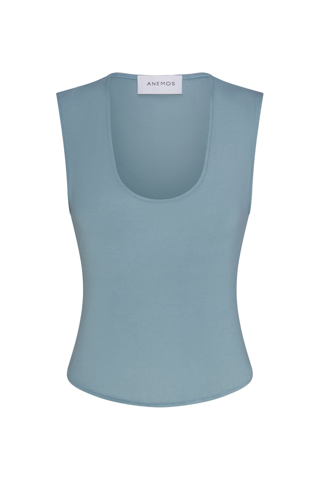 Sleeveless Top in Baby Rib