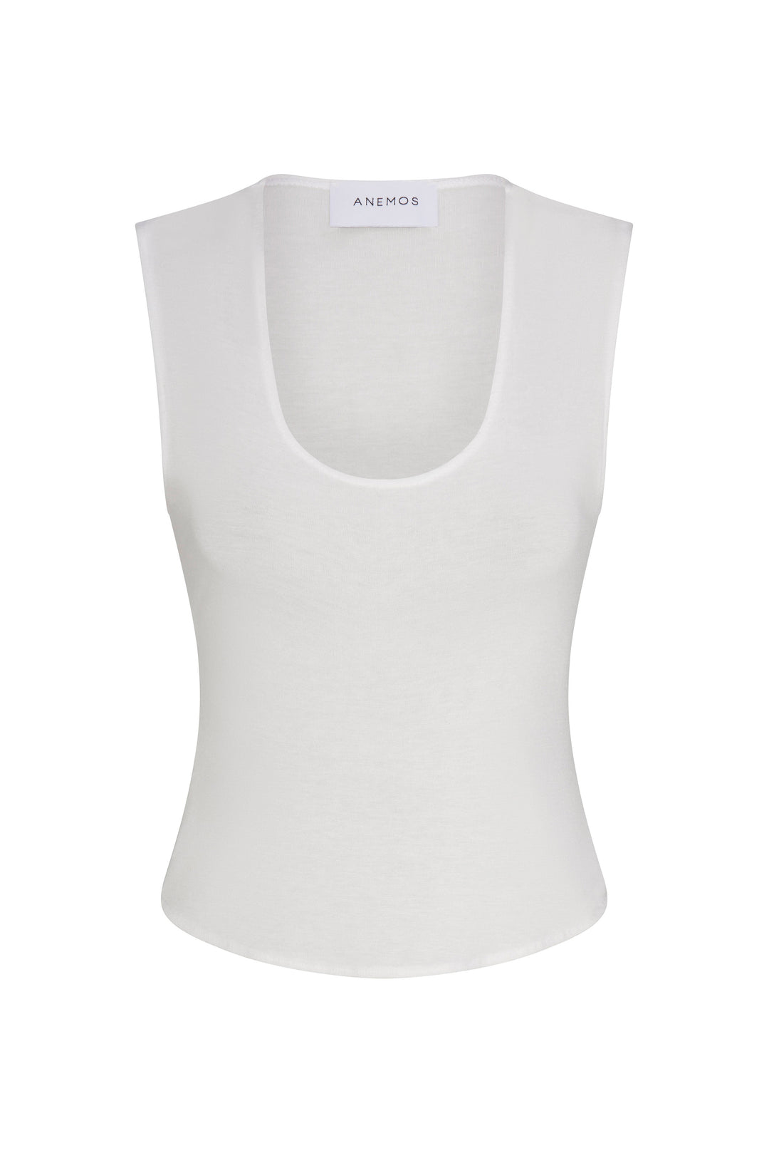 Sleeveless Top in Baby Rib