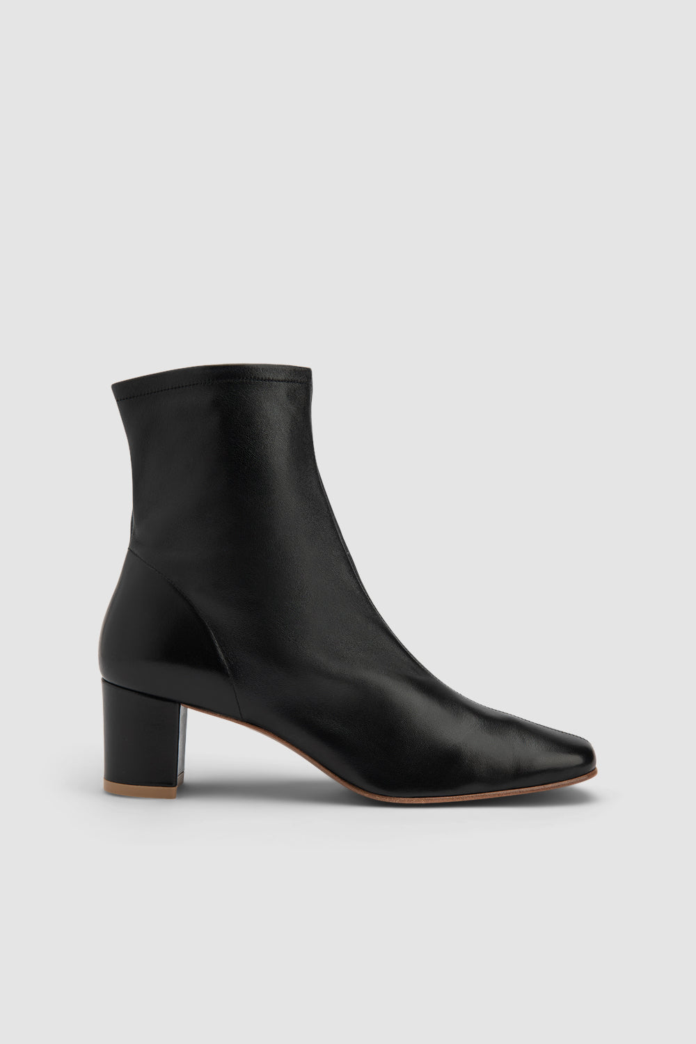 Sofia Leather Ankle Boot Black