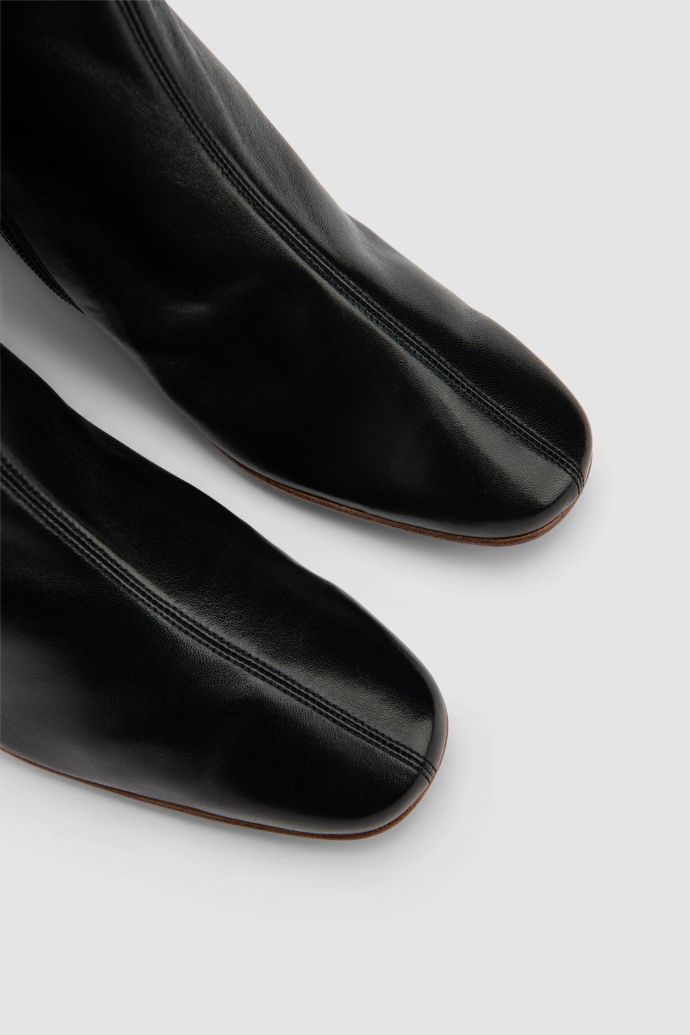 Sofia Leather Ankle Boot Black