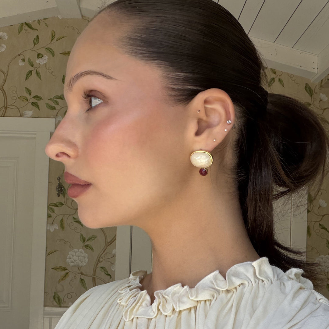 Solara Earrings Gold