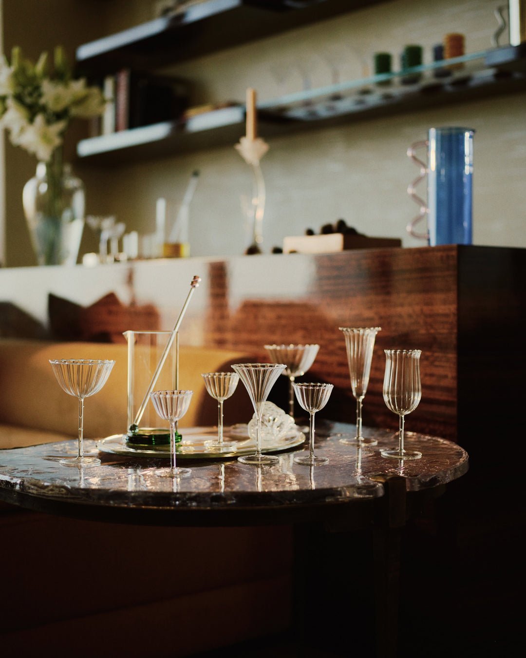Trumpet Aperitif Glass Set