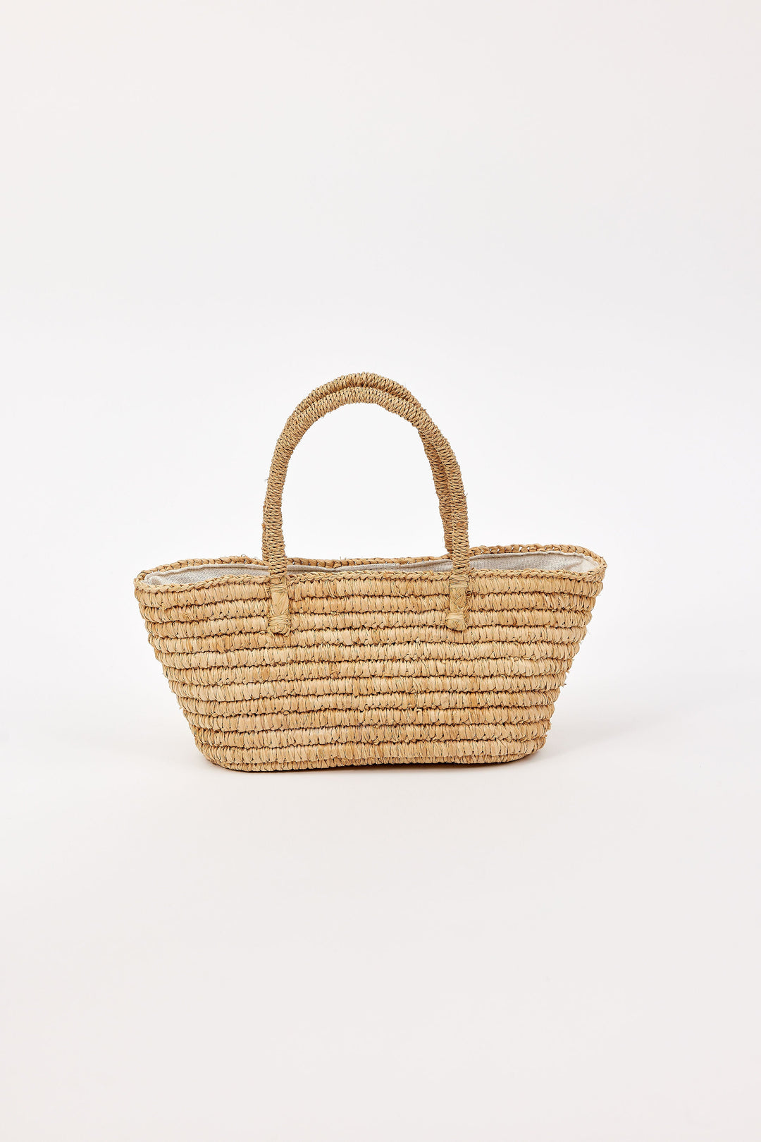 Anora Mini Woven Raffia Bag