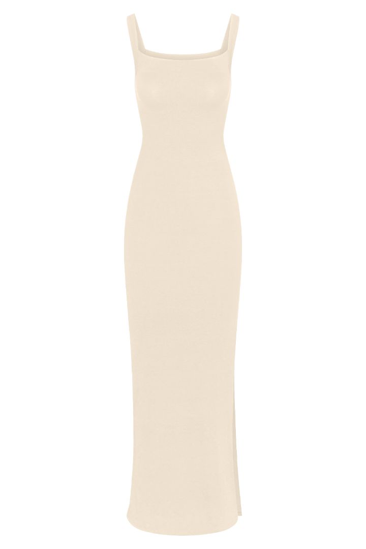 Square Neck Maxi Tank Dress