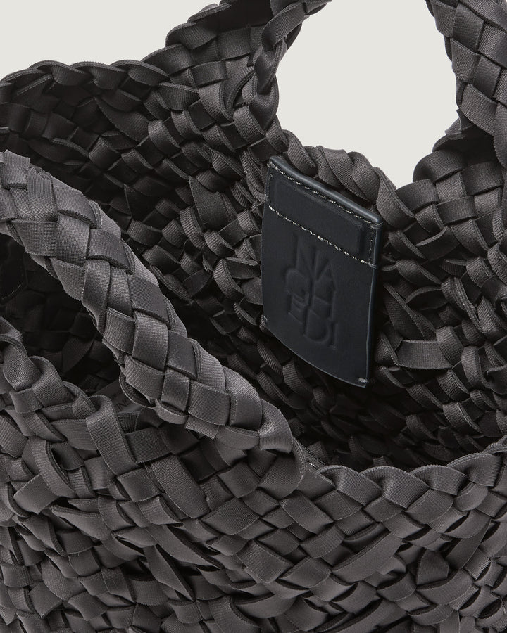 St. Barths Petit Tote Nest Weave Ash