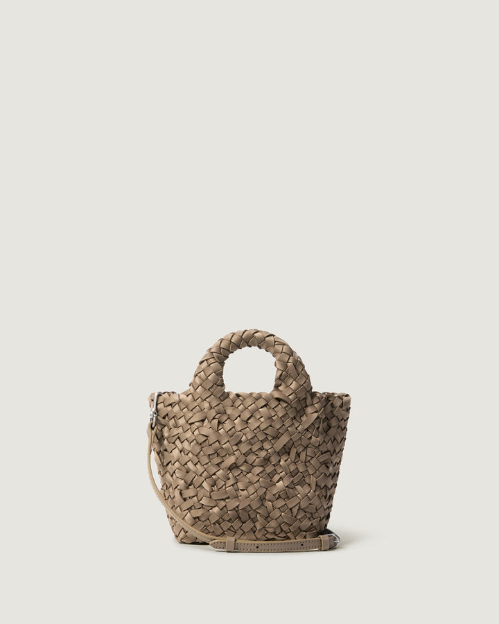 St. Barths Petit Tote Nest Weave Cashmere