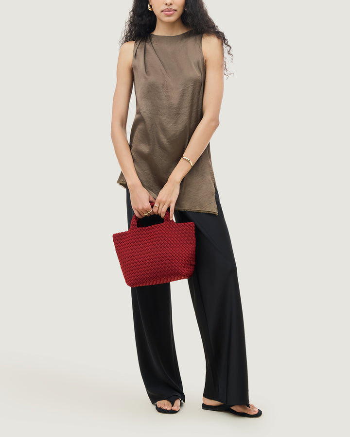 St. Barths Small Tote Rosso