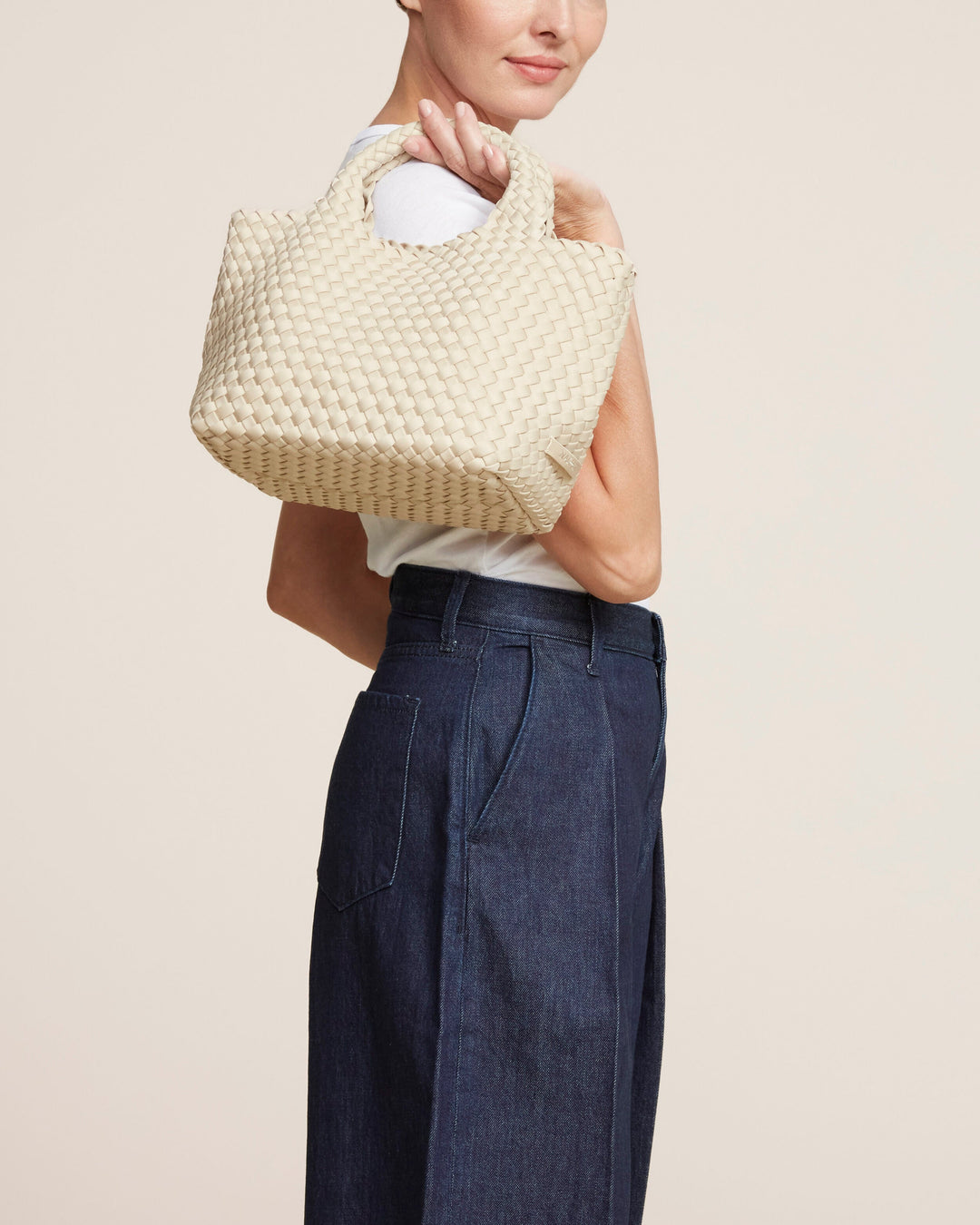 St. Barths Small Tote Ecru