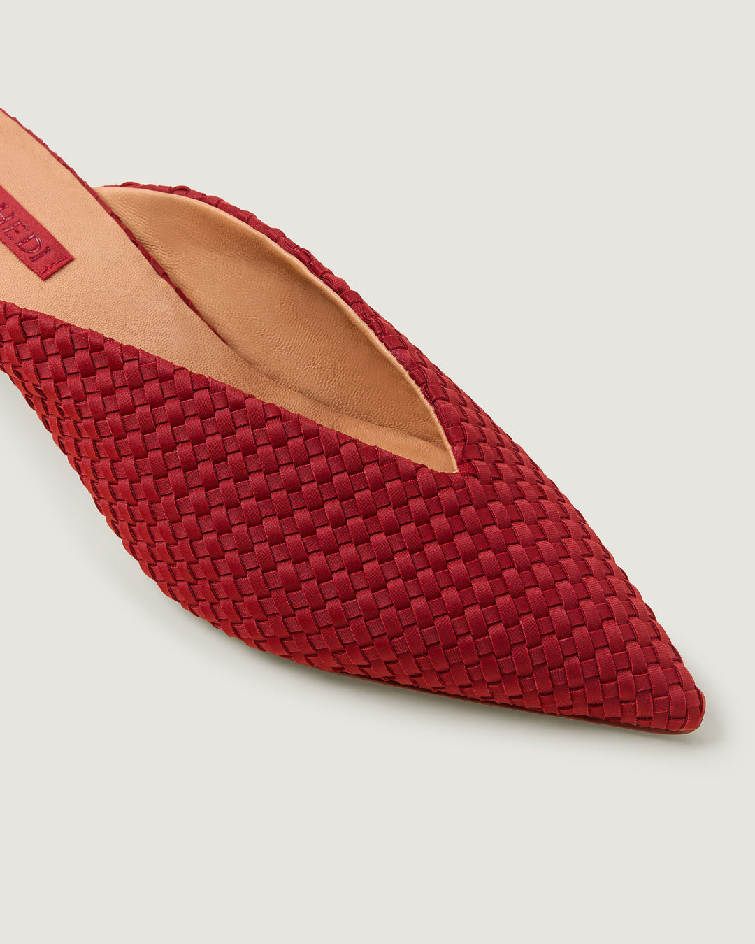 Strada Kitten Heel Rosso