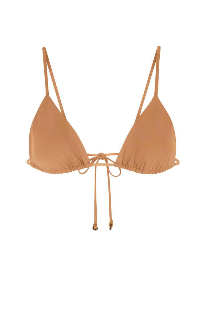 String Triangle Bikini Top