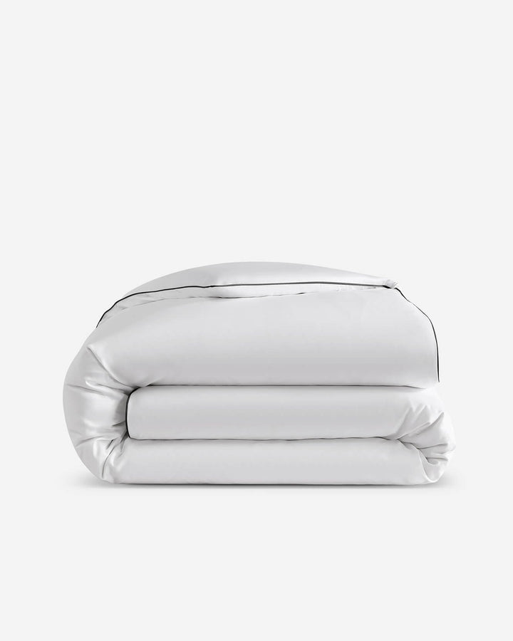 Lumière Luxe Duvet Cover with Piping