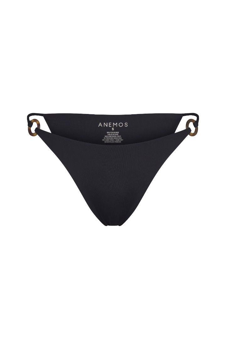 Tortoise Ring String Tie Bikini Bottom