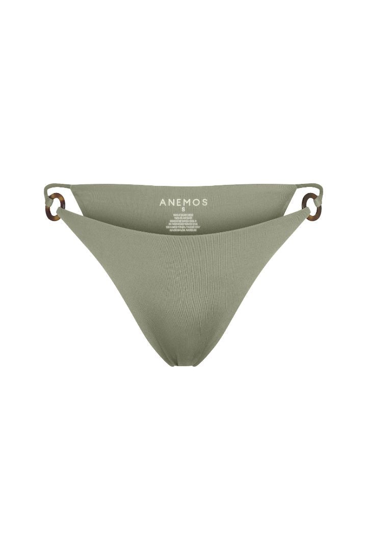 Tortoise Ring String Tie Bikini Bottom