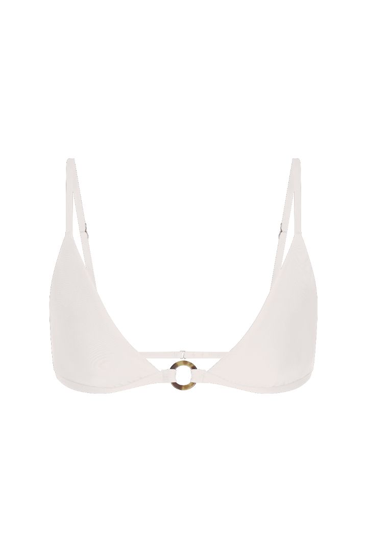 Tortoise Ring Triangle Bikini Top