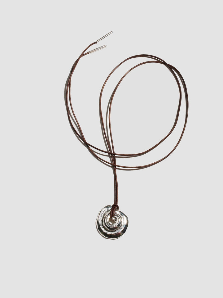 Tumbled Shell on Cord