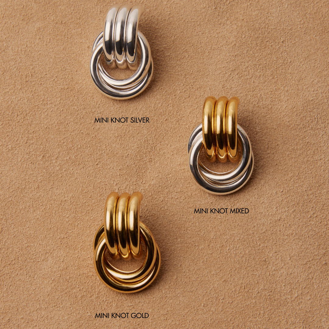 Mini Knot Earrings