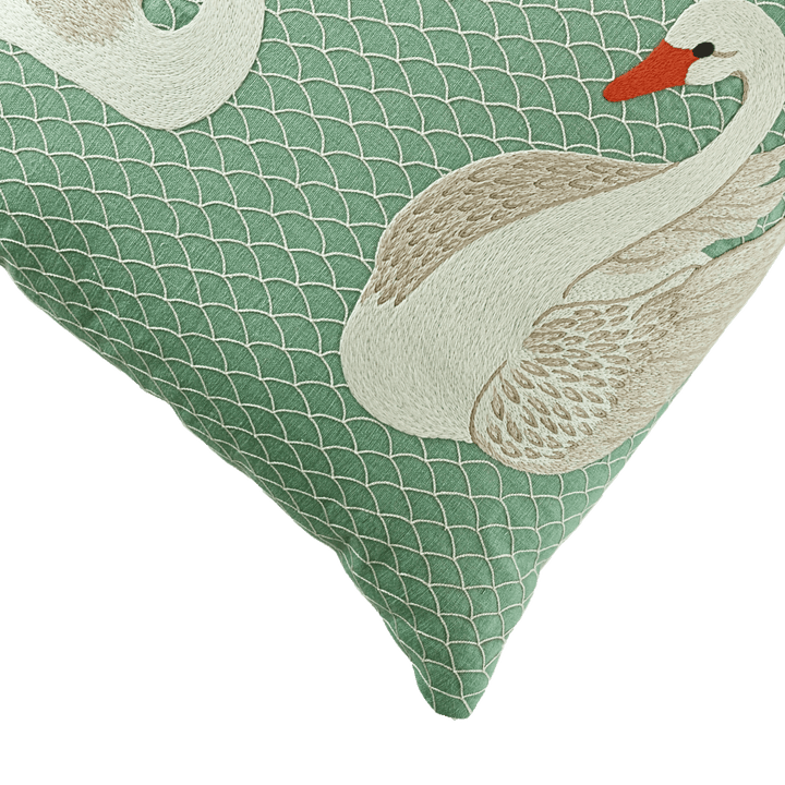 Swan Pillow Cover