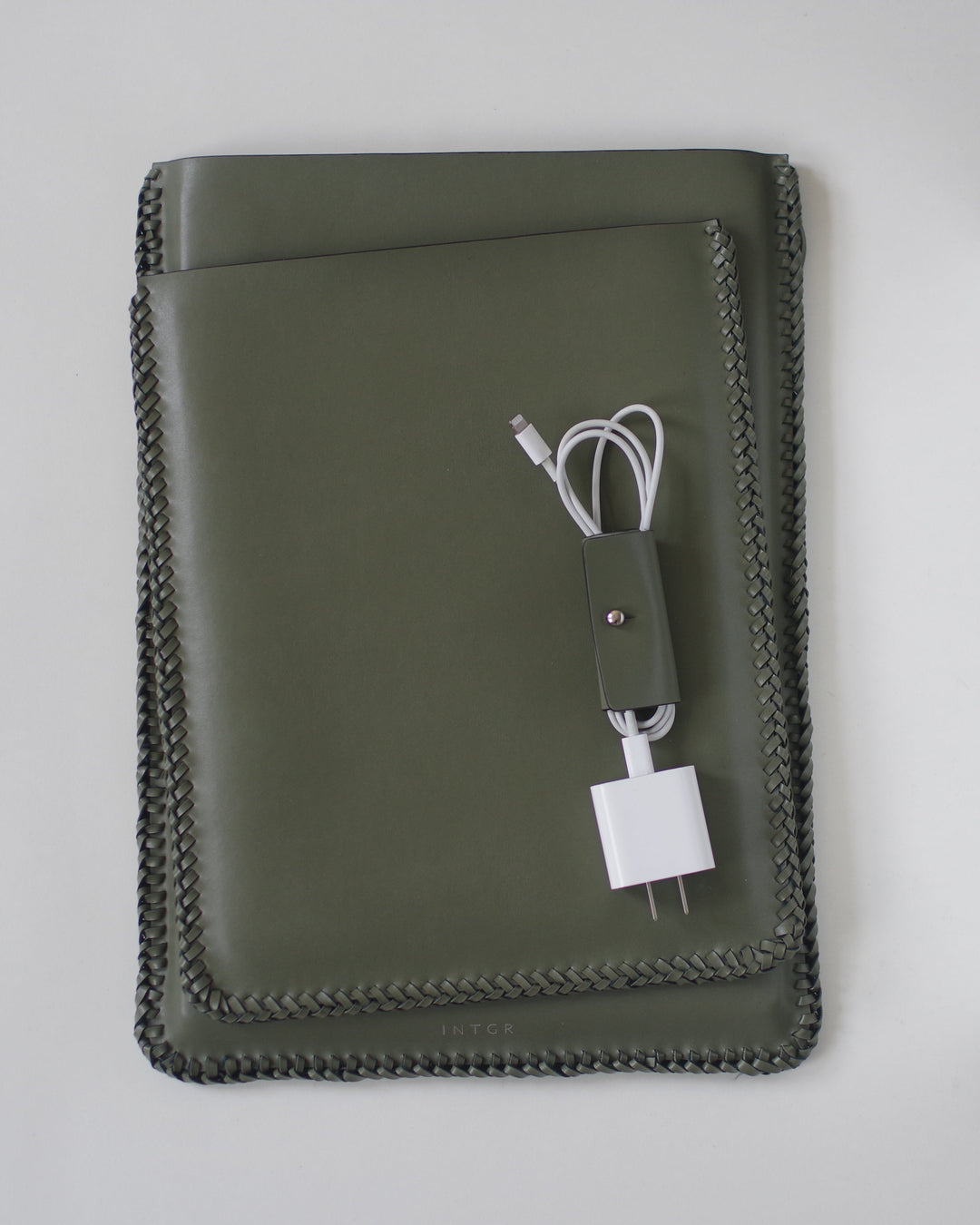Laced Leather Ipad Sleeve