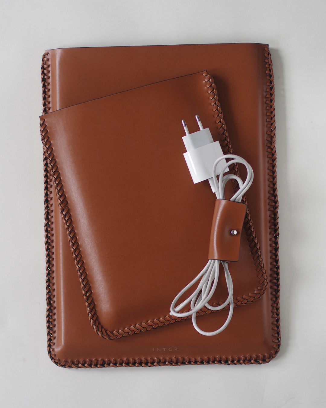 Laced Leather Ipad Sleeve