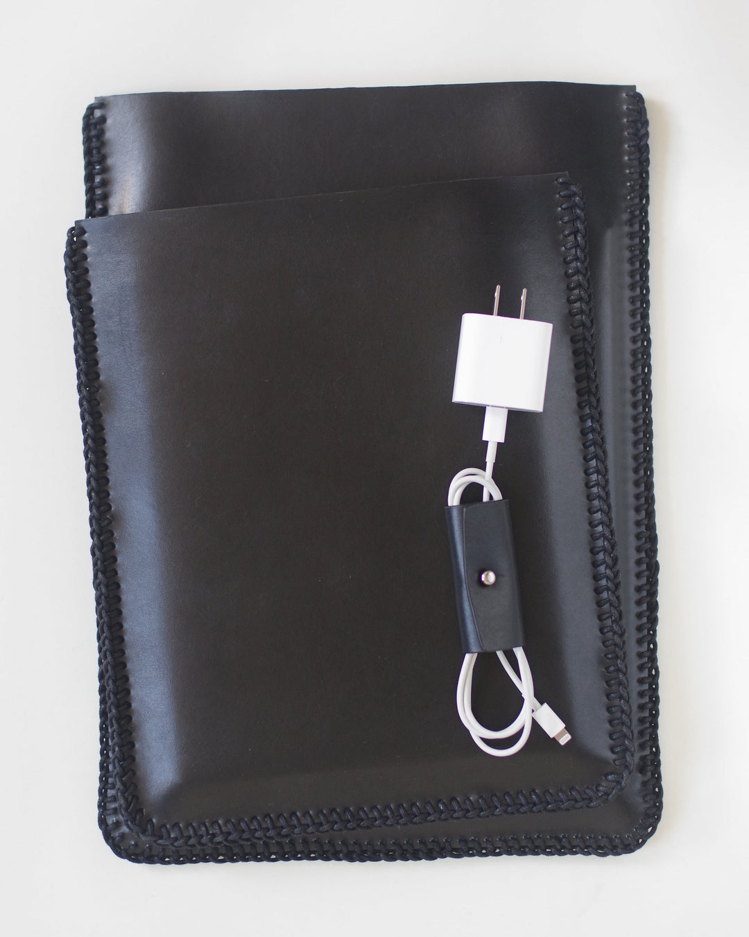 Laced Leather Ipad Sleeve