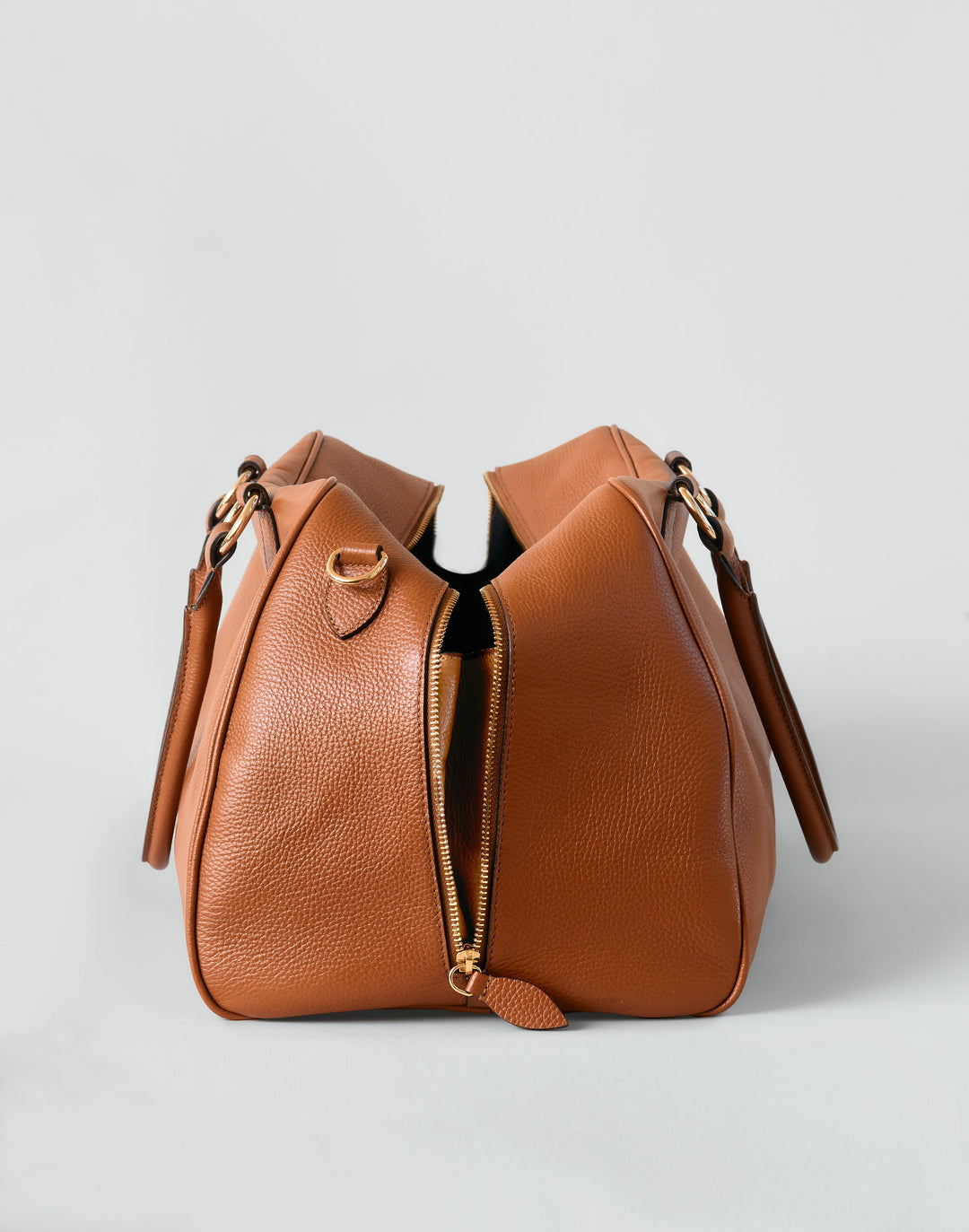 La Via Leather Weekender Bag