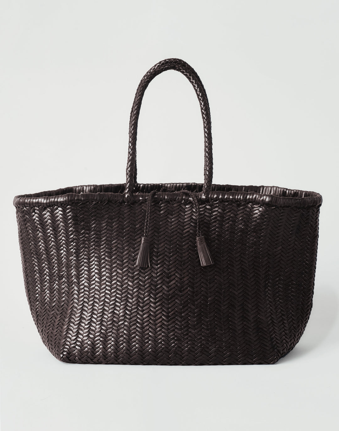 The Mercato Woven Leather Tote Bag