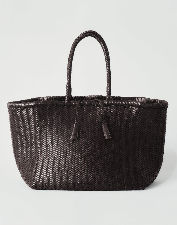 The Mercato Woven Leather Tote Bag