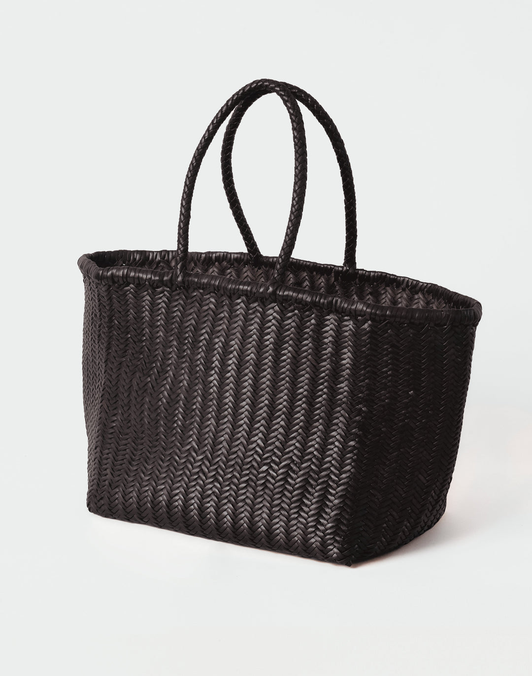 The Mercato Woven Leather Tote Bag