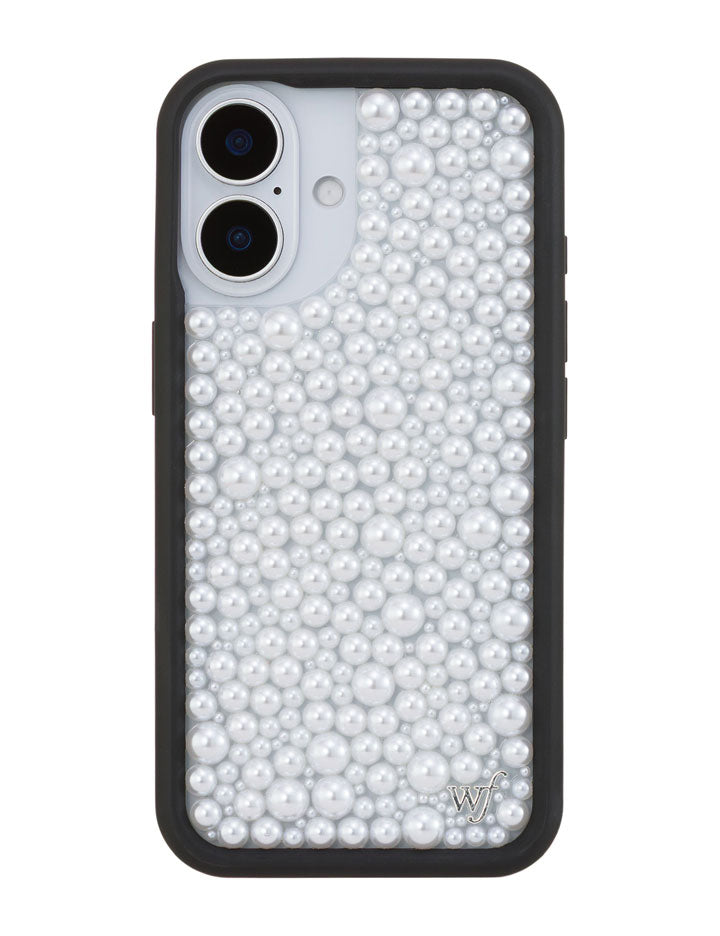 Wildflower Pearl iPhone case | White iPhone 17 Wildflower Pearl iPhone case | White iPhone 17