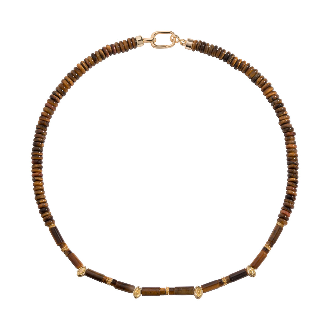 Sienna Necklace Tiger Eye