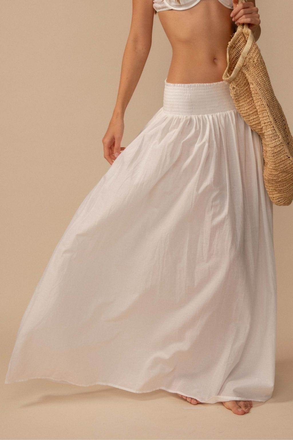 Millie Skirt White