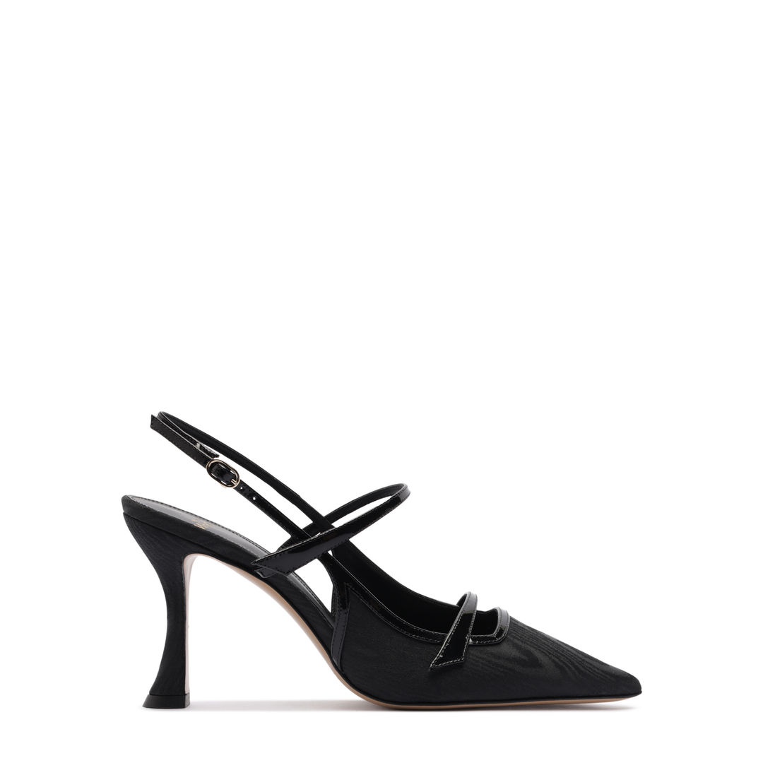 Tita Moire Pumps 85 Black