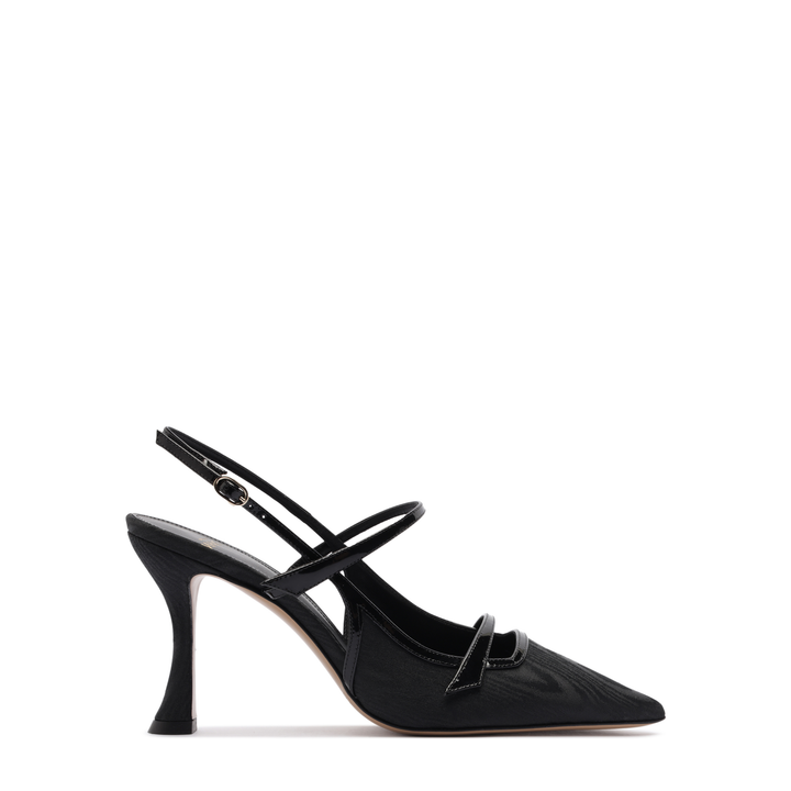 Tita Moire Pumps 85 Black