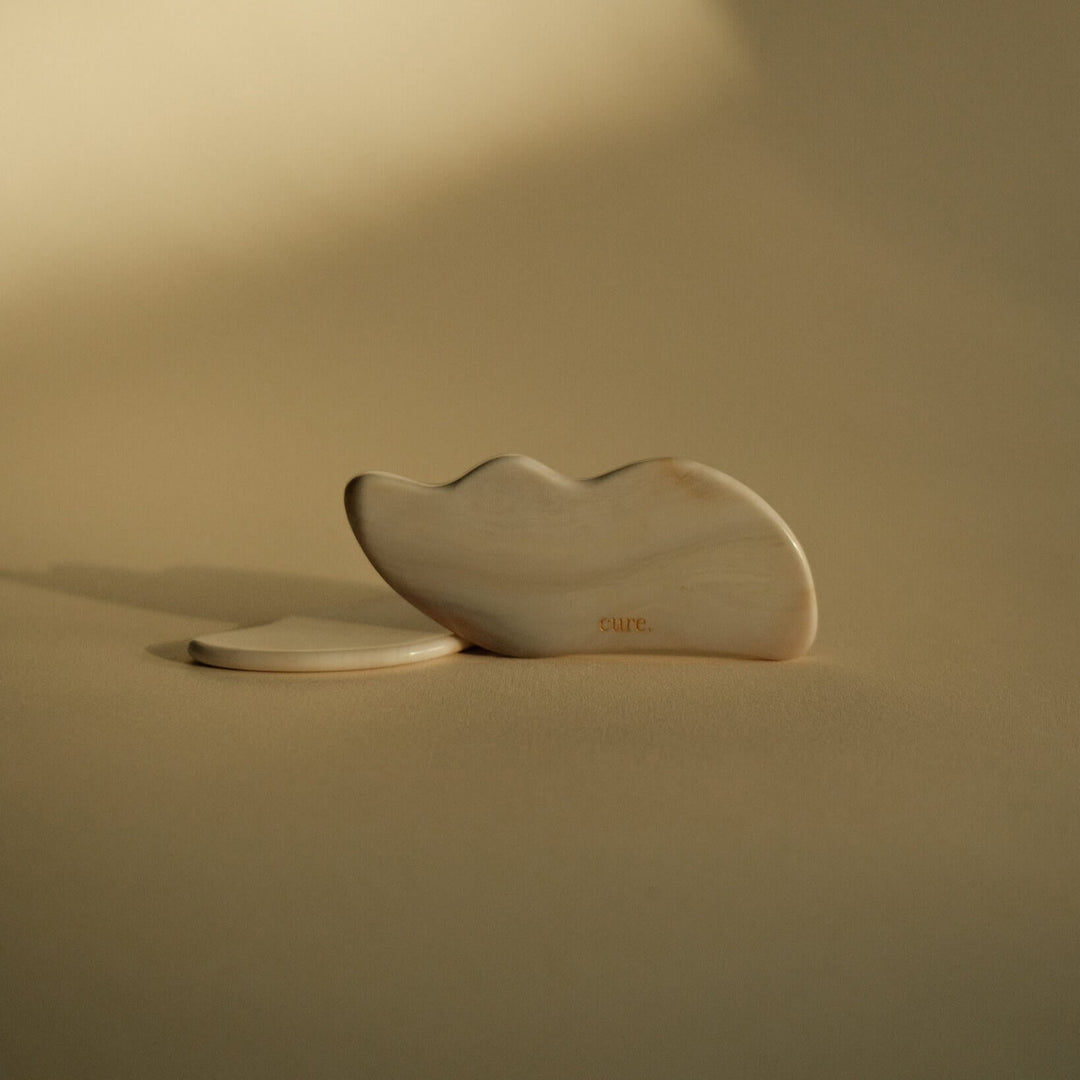 Natural Agate Cloud Gua Sha for Face and Body Massage
