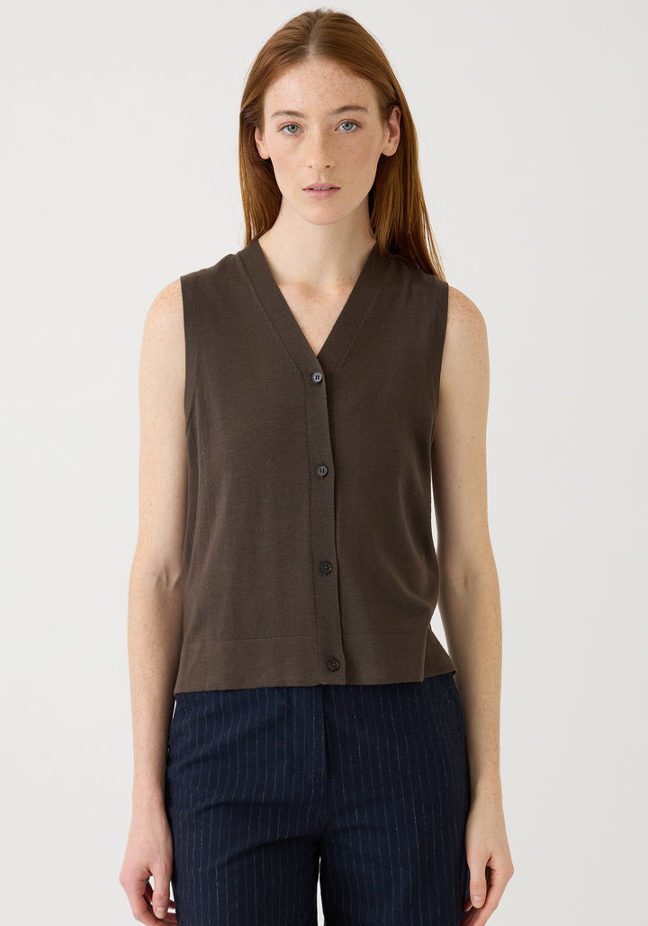 Ariya Superfine Merino Wool Vest