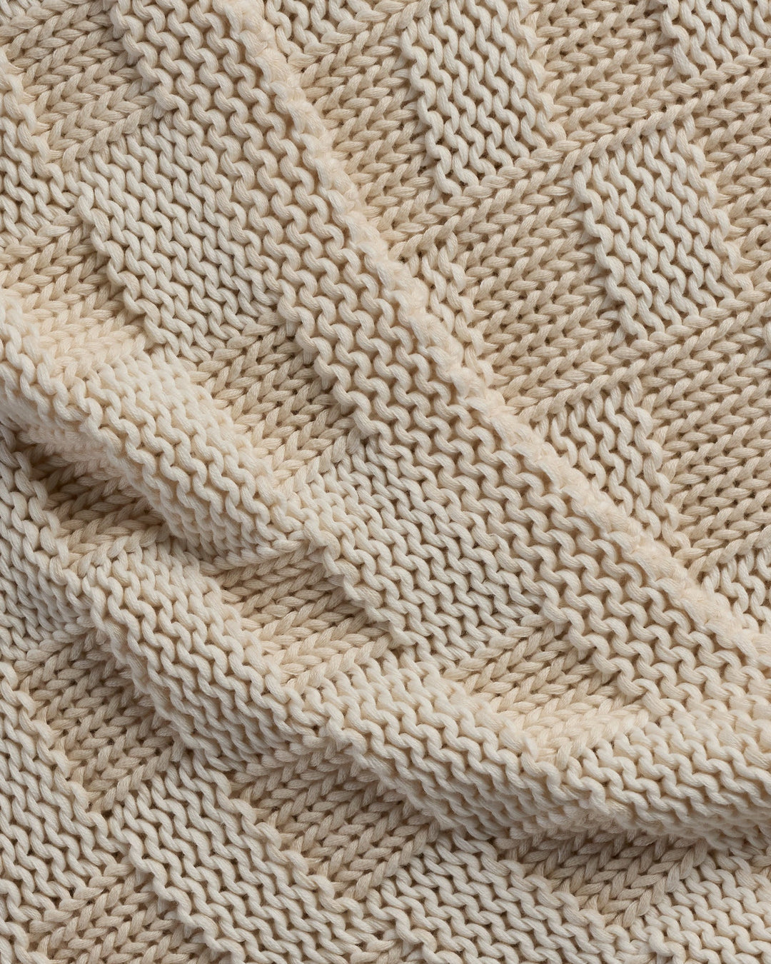 Basketweave Throw Natural