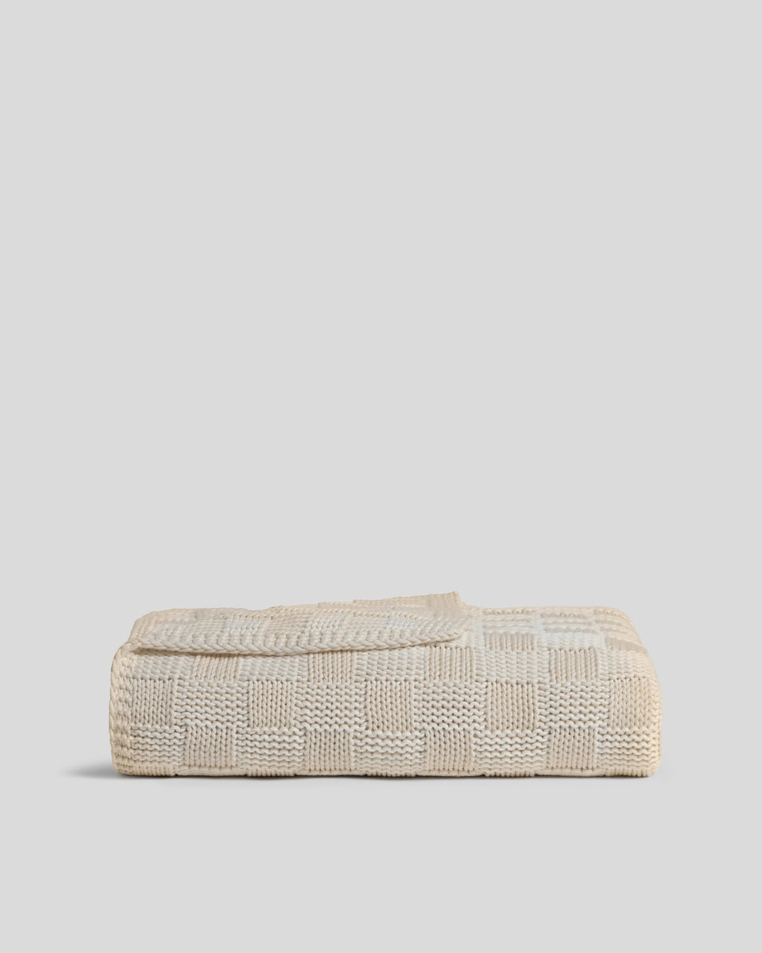 Basketweave Throw Natural