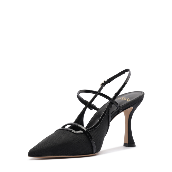 Tita Moire Pumps 85 Black