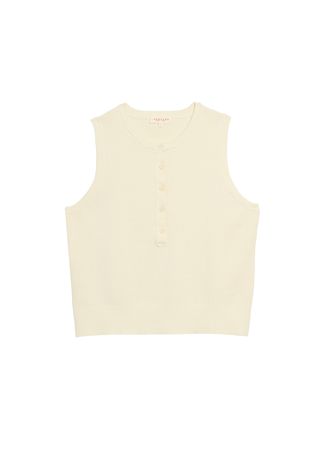 Bianca Cotton Cashmere Vest