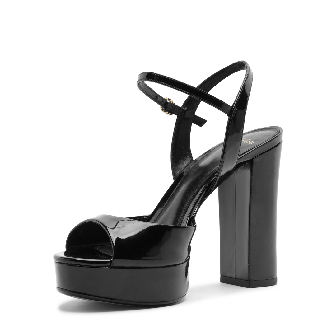Amy Platform Sandals 120 Black