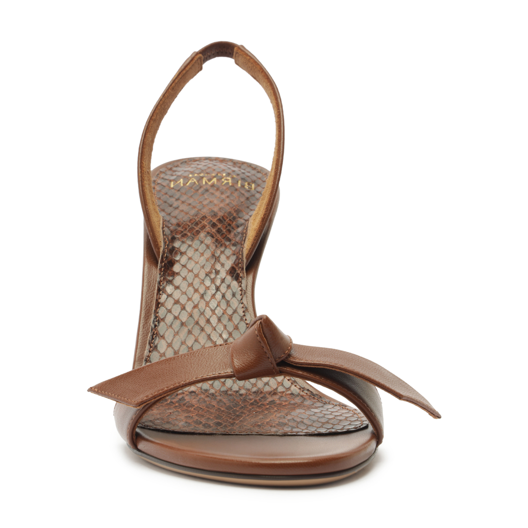 Clarita Sling Bell Sandals 85 Espresso