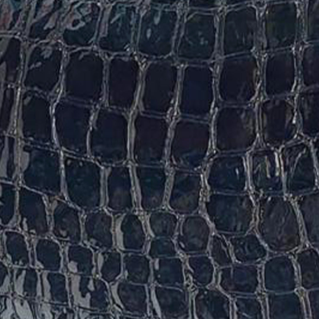 Mini Longa Croco Embossed Top-Handle Bag