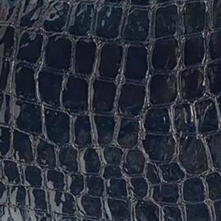 Mini Longa Croco Embossed Top-Handle Bag
